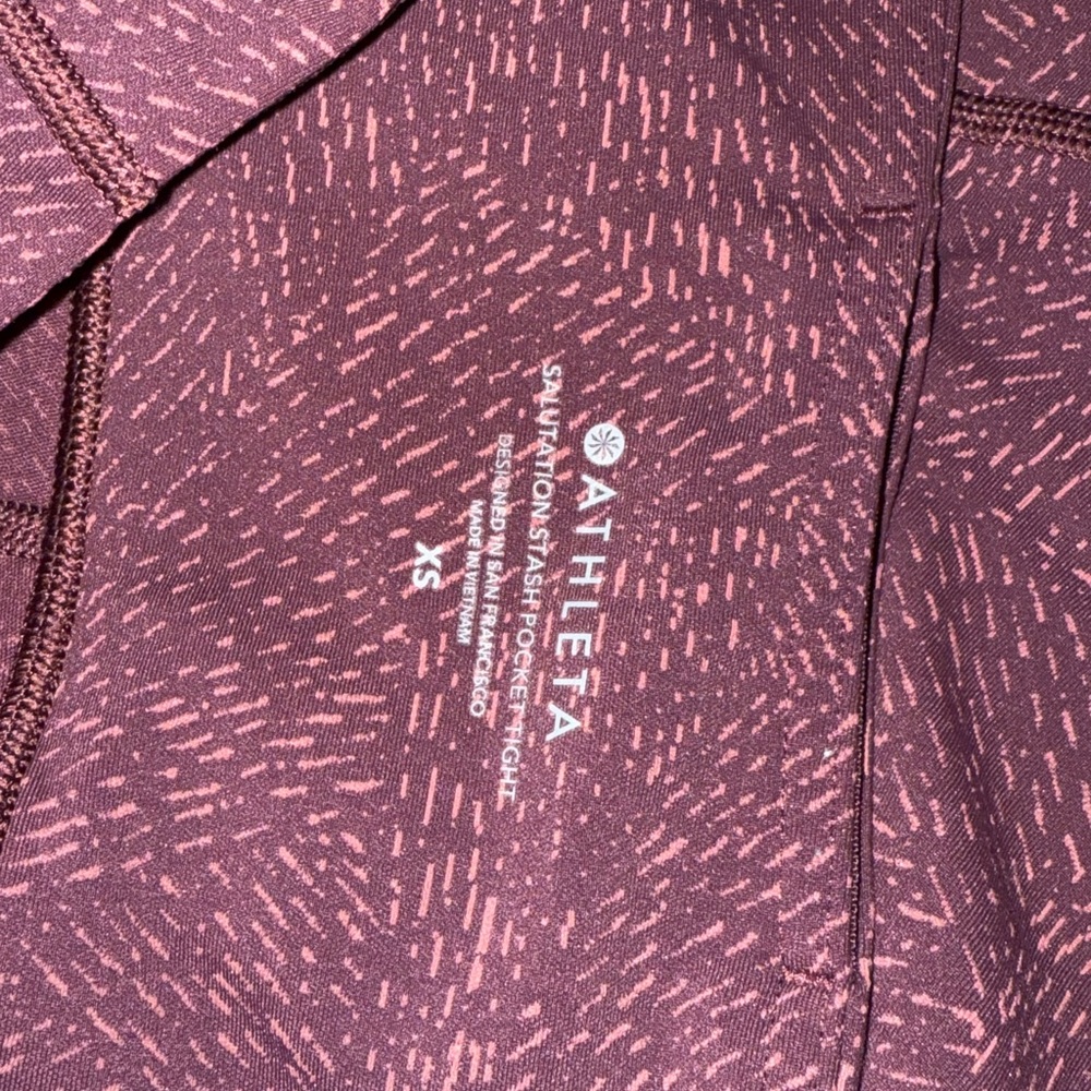Athleta Purple Leggings